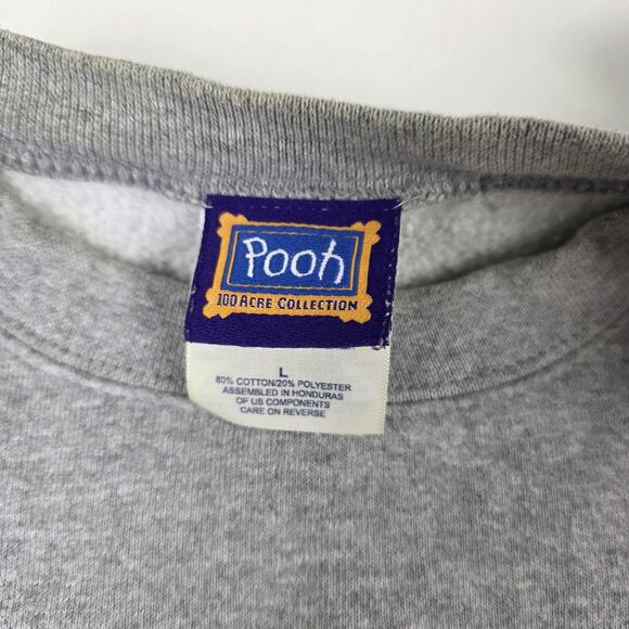 Pooh 100 Acre Collection Sweatshirt Mens Large Tigger Disney Crewneck Graphic - Picture 2 of 10